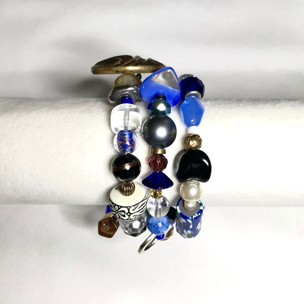 Handmade Bracelet with Vintage and Modern Elements (NB50-4H) - Picture 3 of 8
